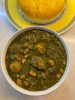 قورمه سبزی با پلو 