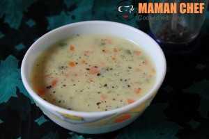 طرز تهیه سوپ‌ شیر خوشمزه و رژیمی با جوی‌پرک